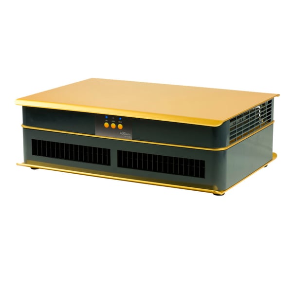 AERSwiss Pro Gold: Bipolarer Luftionisator für Luftbehandlung und Hygiene bis 60 m²