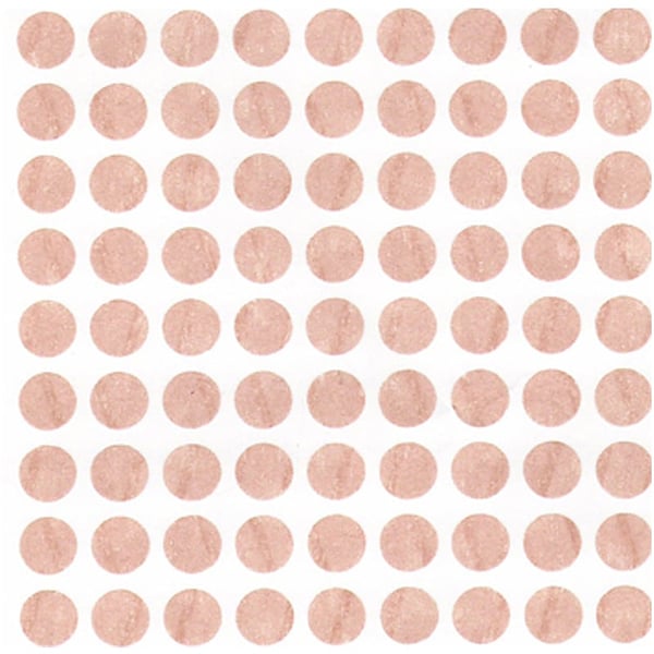 Atmungsaktiver, hypoallergener runder Papierkleber 9 mm (500 Einheiten)