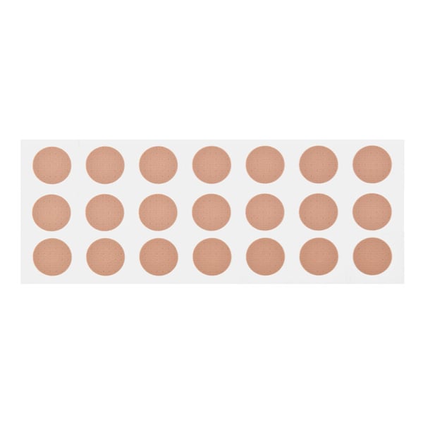 Runder Kunststoffkleber für Reißnägel 12 mm (500 Stück)