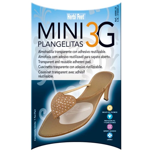 Miniplangelitas 3G-Pad (paarweise verkauft)