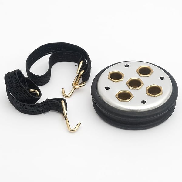 Flacher Applikator von fünf Moxas mit Löchern