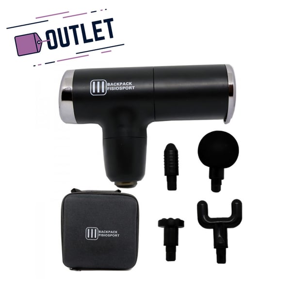 BackPack Mini-Massagepistole: Kleine Größe, ultraleichtes Design, vier Köpfe und vier Massagegeschwindigkeiten – LETZTE EINHEITEN