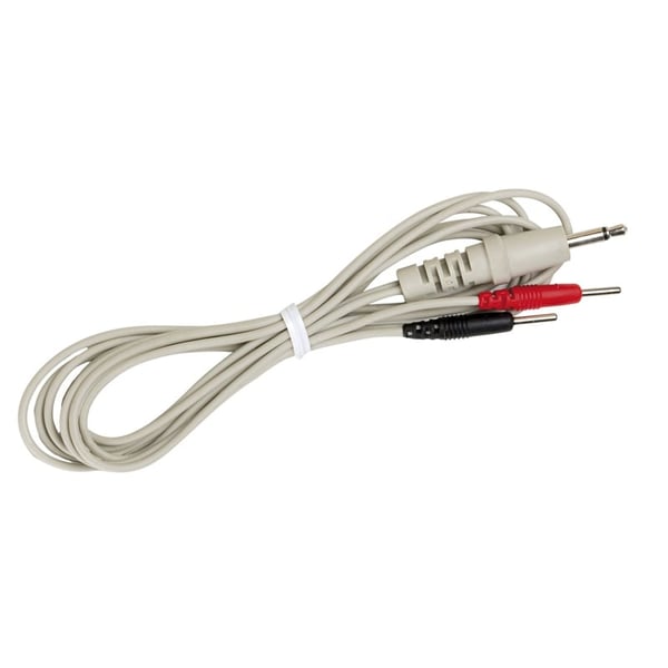 Klinkensteckerkabel mit Bananensteckern (ein Meter lang)