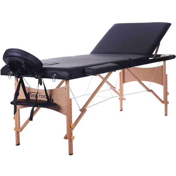 Kinefis Classic 3 klappbare Holztrage - (Schwarze Farbe)
