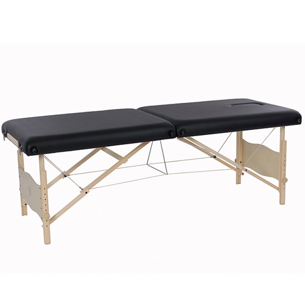 Faltbarer 2-Breasted-Bahre aus Holz-Plenum: Gesichtsloch und Tragetasche (Farben erhältlich)