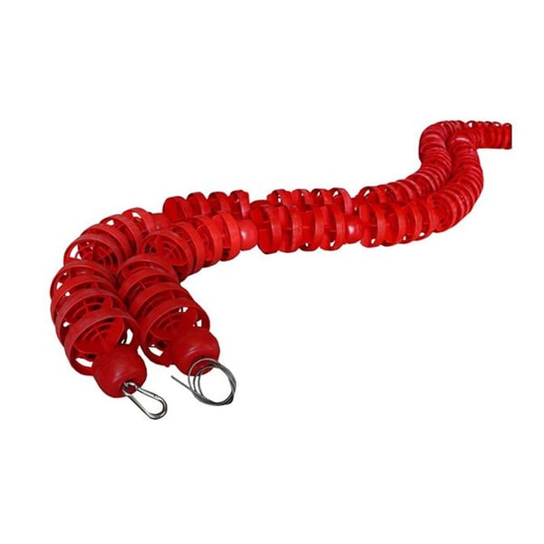 Aquatic Lane Ropes Moscow Antiolas mit Kabel und Karabiner, 25 Meter