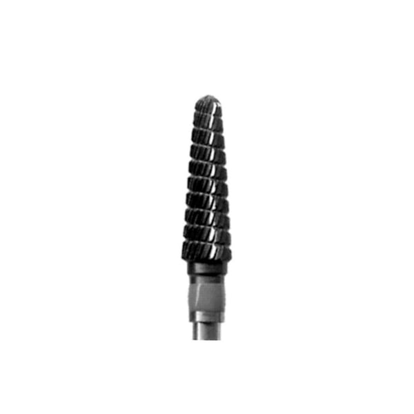 Fräser aus MC 079QF Hartmetall: Grober Abrieb. Ideal für starkes und aggressives Nagelschleifen