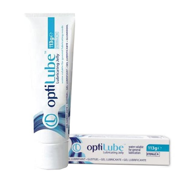 Sterile Gleitgel 113 gr Optilube Tube: Optimale Schmierung, wasserlösliche, nicht fettig