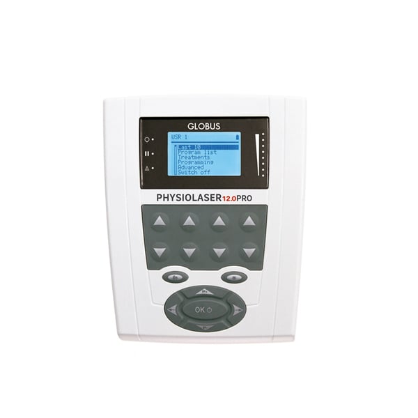 Hochleistungslaser (12 W) Globus Physiolaser 12.0 Pro: ideal für den Profi, der ihn häufig verwendet und es vorzieht, ihn in einem Auto zu platzieren