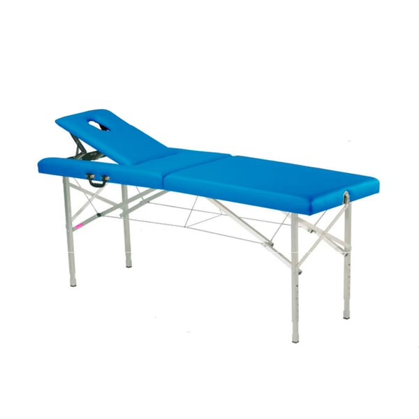 Faltbahre aus Aluminium, zwei Abschnitte und höhenverstellbares Kinefis Mosa 182 x 62