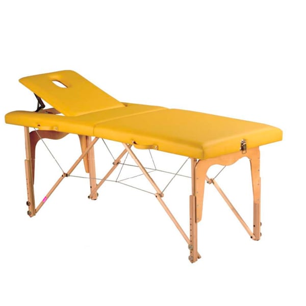 Klappbahre aus Holz, zwei Körper und höhenverstellbares Kinefis Doubs 182 x 70