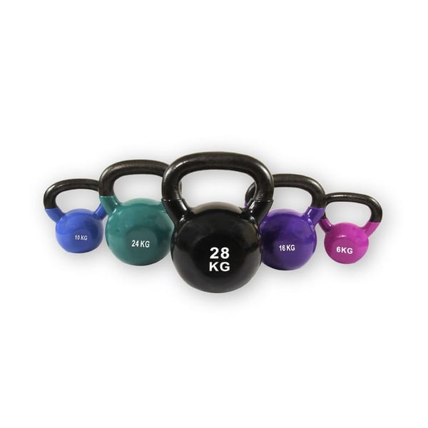 Kettlebells oder russische Gewichte Vinylfarbe