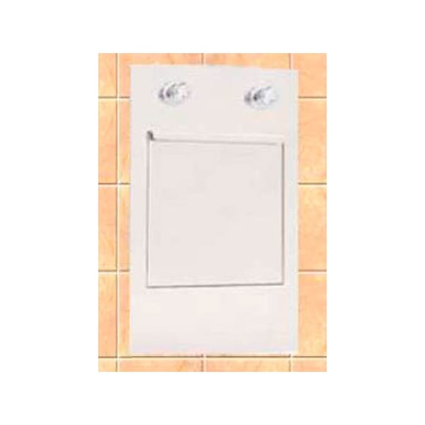 Wandbettwäscher mit Stempeltank mit zeitgesteuerten Wasserhähnen: Aus Edelstahl (45 x 30 x 75 cm)