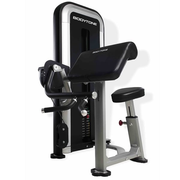 Professionelle Maschine Biceps Sitzen Evolution Series Bodytone: 71 kg Lastplatten