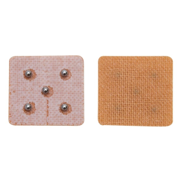 Punkte Patch-Pellets für Ah Shi: 5 quadratische silberne Kugeln (50 Einheiten)