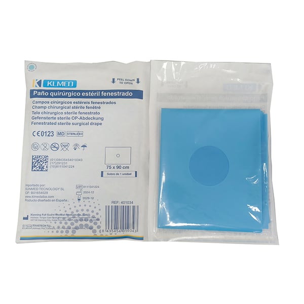 Sterile OP-Lochtücher (verschiedene Größen)