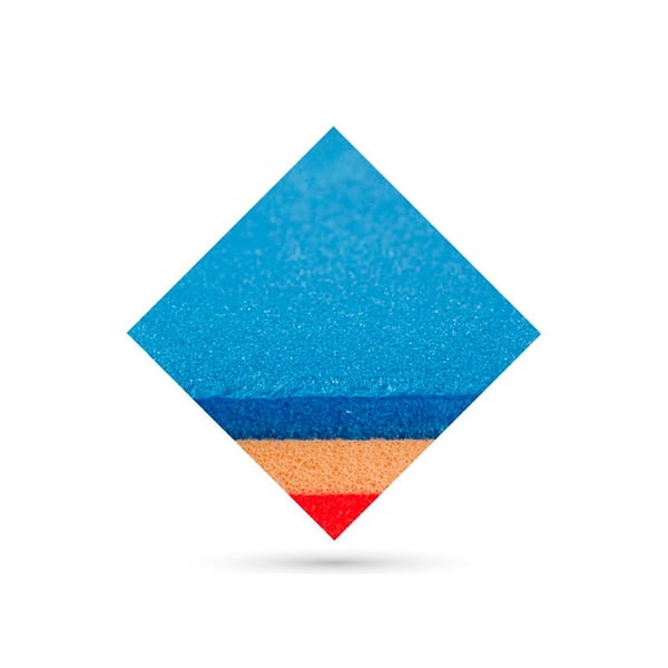 Podialene Tri-Density blau 9mm