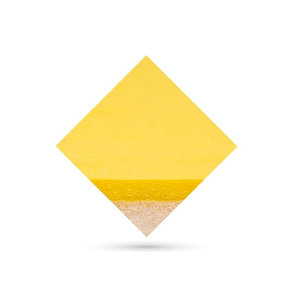 Podiatech Bi-Density Gelb und Weiß