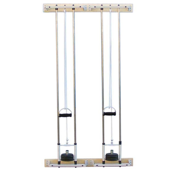 Zweiteilige wandmontierte Riemenscheibe