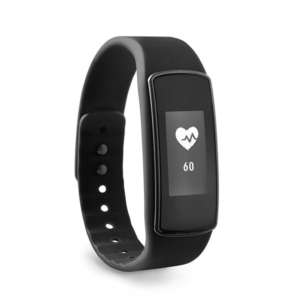 ADE Smart Bracelet: Activity-Analyzer-Uhr mit Pulsmessung (schwarz)