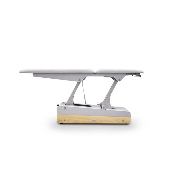 SWOP 2L SOFT Starter Elektrische Massageliege: zweiteilig, vielseitig einsetzbar, nahtlose und weiche Polsterung, Motor zur Höhenverstellung und einziehbare Rollen