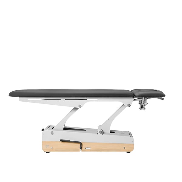 Swop 4 Pro Hydro Hydraulische Physiotherapieliege: vierteilig, höhenverstellbar 48-88 cm, maximale Belastung 200 kg, nahtlose Polsterung und 360°-Rollen