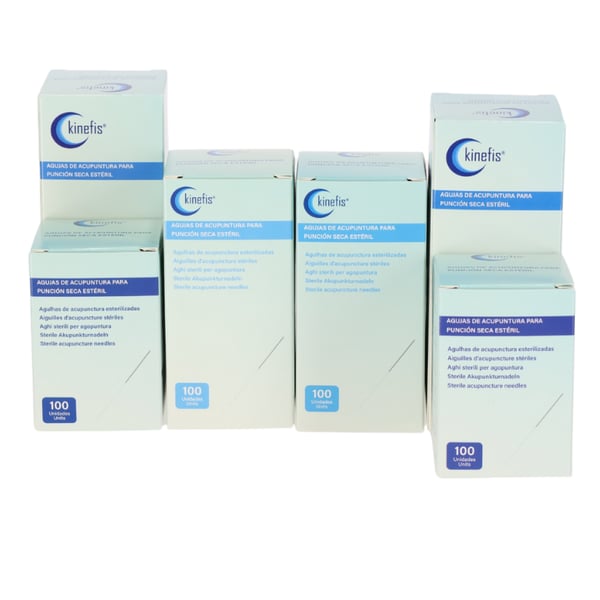 Kinefis Sterile Dry Needling Akupunkturnadeln – Verschiedene Größen (Packungen mit 100 Stück)