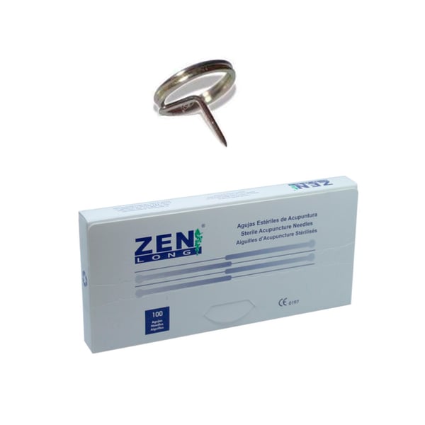 Chinesische Kopf-Aurikulotherapie-Nadel / Reißzwecke (0,22 x 1,5 mm)