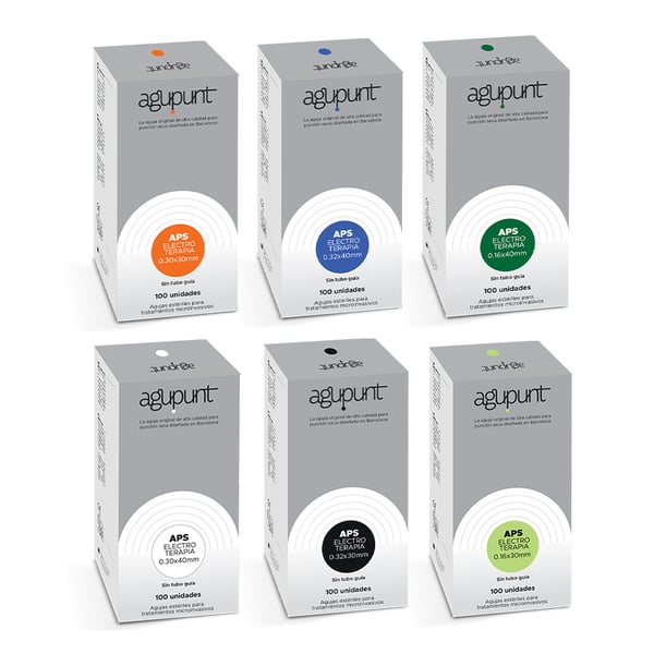 Agupunt-Elektrotherapienadel (ohne Führungsrohr): Die einzigen spezifischen Nadeln für die therapeutische perkutane Elektrolysetechnik (100 Einheiten)