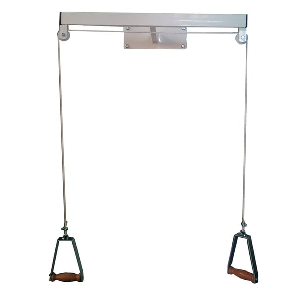 Set Liegestütze parallel zur Wand für Übungen mit den Extremitäten