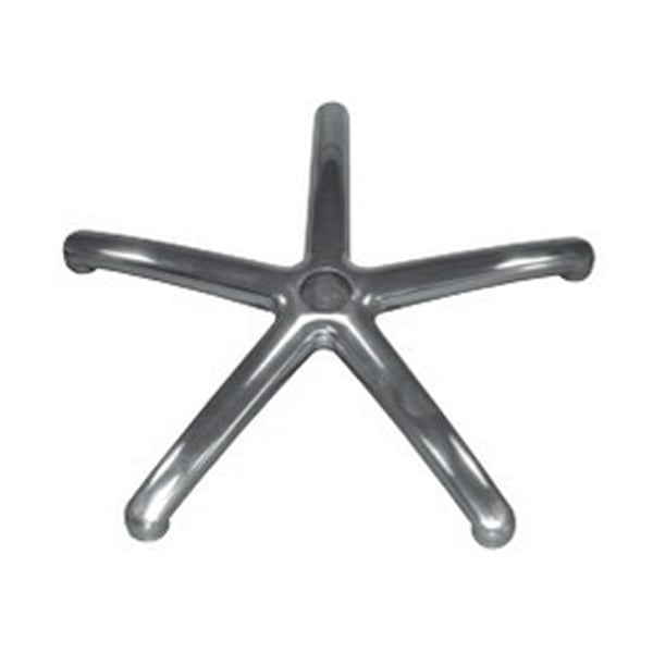 Basis Kyoto poliertes Aluminium 49 cm für Räder mit Bolzen 11 cm