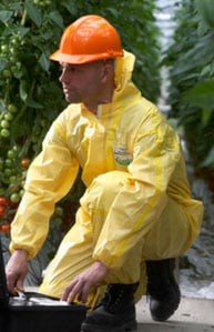 Schutzoverall Klasse III, gelb