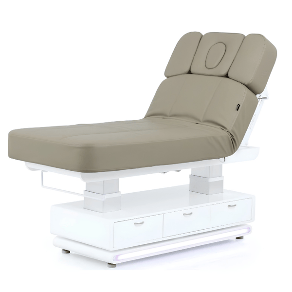 SPA POST+ Behandlungsliege für Spa-Zentren, Wellness-Kliniken und Schönheitszentren mit Heizung und 4 Motoren.