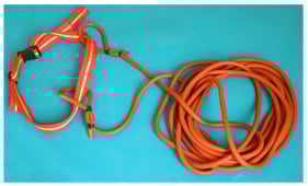 Widerstandsgürtel zum Schwimmen Neu 10m. Mittlere Dichte