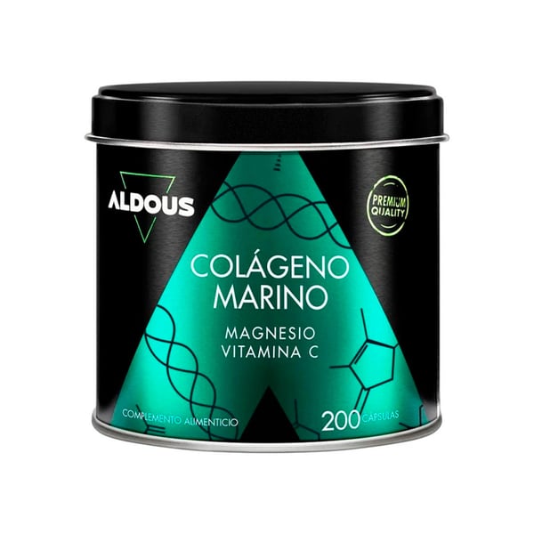 Aldous hydrolysiertes Meereskollagen mit Magnesium und Vitamin C (200 Kapseln)
