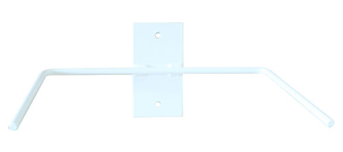 Wandhalterung für Matten, mit Verschluss, einteilig