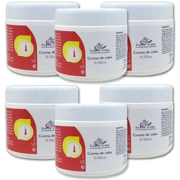 SONDERANGEBOT 5 + 1: Kinefis K-Silver Wärmecreme 500 ml
