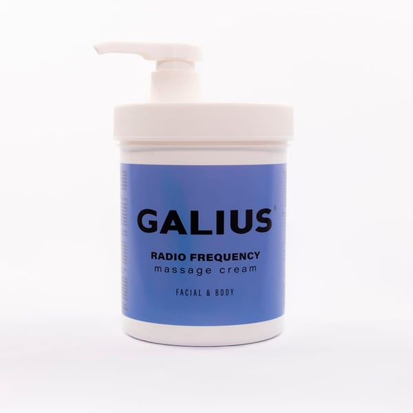 Galius Radiofrequenzcreme 1000 ml: Feuchtigkeitsspendend und leitfähig für Physiotherapie und Gesichts- und Körperästhetik