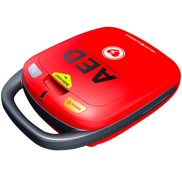 Halbautomatischer Defibrillator Heart Guardian HR-501: Für Erwachsene/Kinder kompatible Elektroden, automatische Selbstdiagnose und Bluetooth-Verbindung