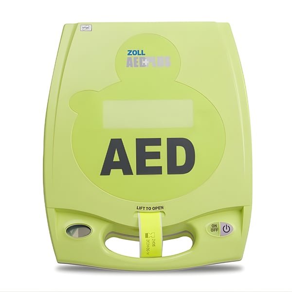 ZOLL AED Plus Defibrillator: Echte Hilfe bei der Reanimation. CPR-D-Pads-Elektroden.