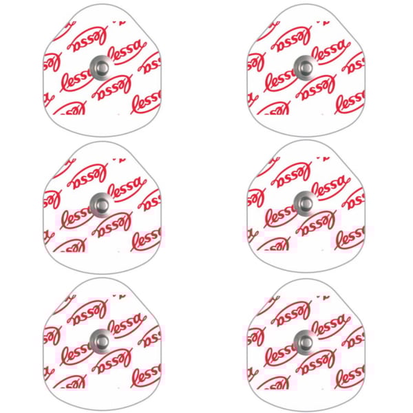 Packung mit 600 vorgefrorenen Elektroden mit Schaumstoffunterstützung für EKG 40 x 36 mm (20 Beutel mit 30 Einheiten)