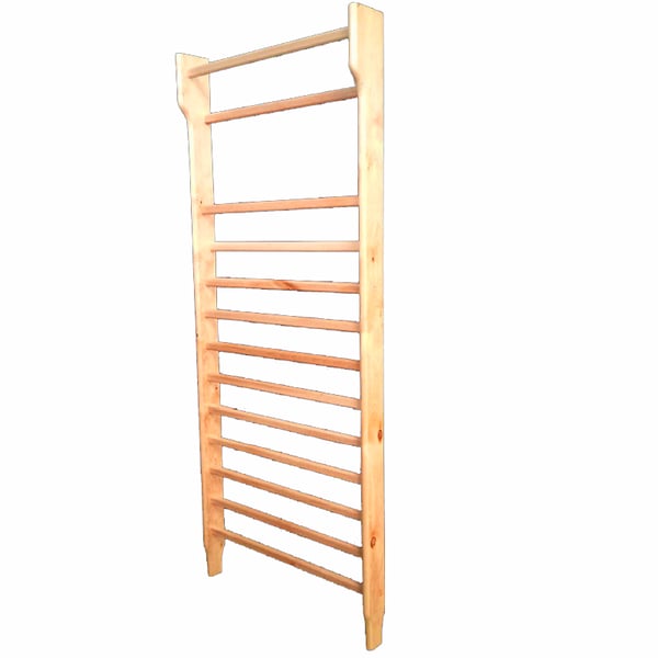 Rückseite eines Korpus aus lackiertem Buchenholz