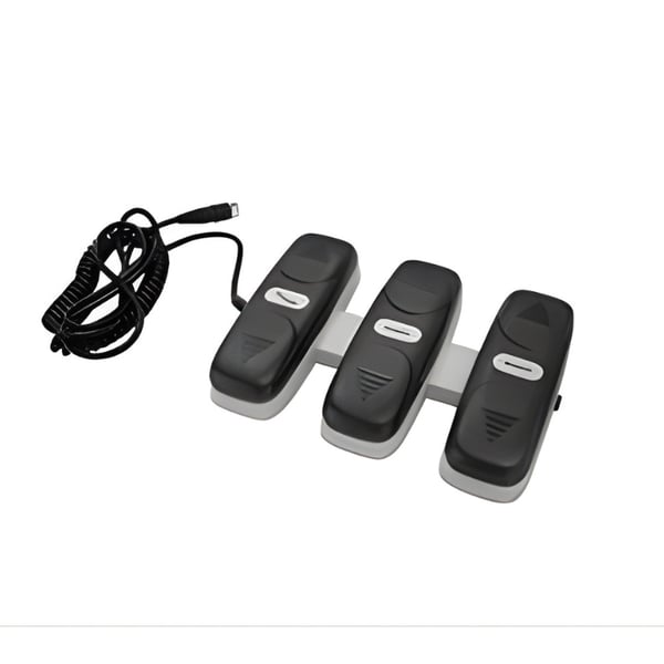 3-Motor-Fußsteuerung für den elektrischen Podologiestuhl Medial Smart