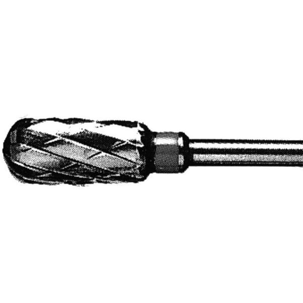 Bohrer aus Wolframcarbid 1606: Grober Abrieb. Ideal für starkes und aggressives Schleifen von Nägeln