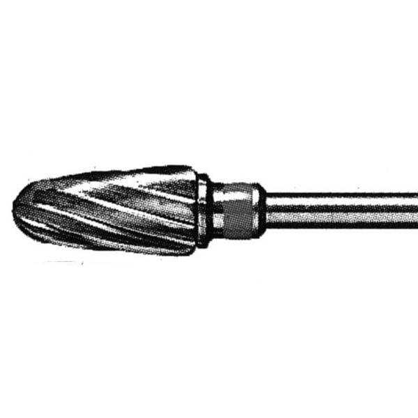 Fräser aus 1647 Wolframkarbid: Grober Abrieb. Ideal für starkes und aggressives Nagelschleifen