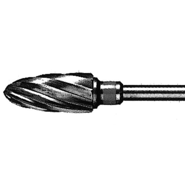 Fräser aus Hartmetall 2251: Grober Abrieb. Ideal für starkes und aggressives Nagelschleifen