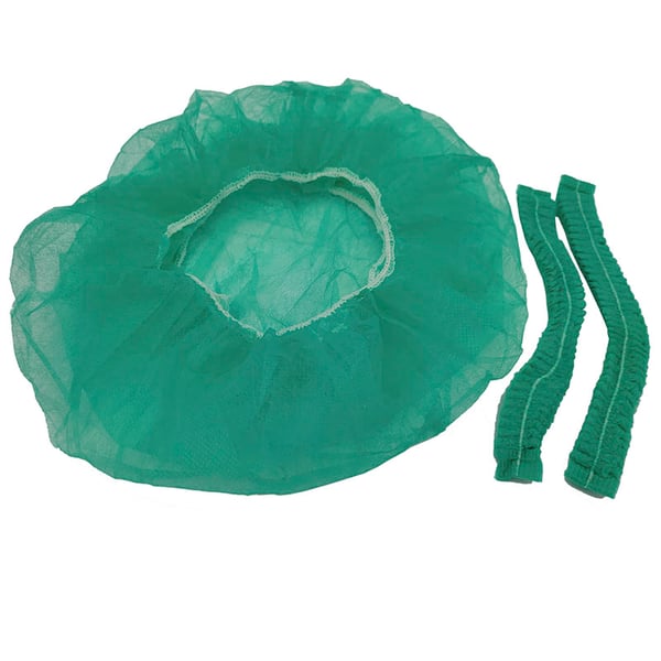 TST Einwegkappen Akkordeon gefaltetes Polypropylen (Karton mit 100 Stück)