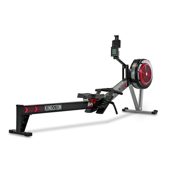 Kingston BH Fitness Rower: Robustes und ergonomisches Design für Hochleistungstraining, einstellbare Luftbremse und FTMS-Konnektivität
