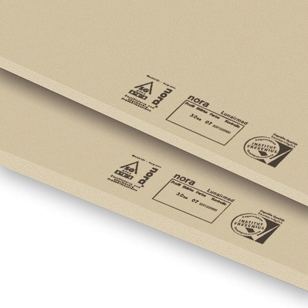 Lunairmed Plus antimikrobiell, nicht perforiert, 3 mm