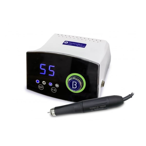 Induktions-Mikromotor Tornado 230 W - 55000 U/min: Große Leistung und Zuverlässigkeit, mit eingebautem Fräserhalter